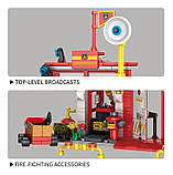 Конструктор Fire "Пожежна станція" (362 деталі) арт. T 1069, фото 3