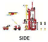 Конструктор Fire "Пожежна станція" (362 деталі) арт. T 1069, фото 5