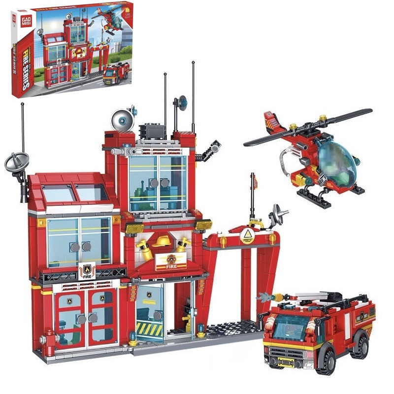 Конструктор Fire "Пожежна станція" (853 деталі) арт. T 2085, фото 1