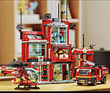 Конструктор Fire "Пожежна станція" (853 деталі) арт. T 2085, фото 4