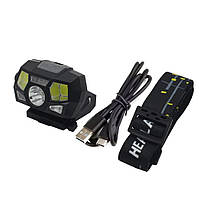 Ліхтар налобний на каску Stronglight Q5 з вбудованим акумулятором