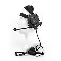 Переговорний пристрій Гарнітура для під'єднання до рації PTT Bowman Evo III Bk