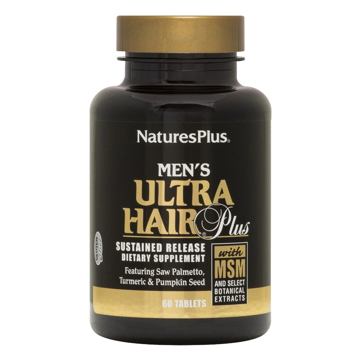 Комплекс для Зростання Оздоровлення Волосся для Чоловіків, Ultra Hair, Natures Plus, 60 таблеток