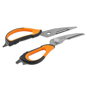 Ножиці для кухні та туризму, MULTIFUNCTION 7в1,
225 мм , HOME & GARAGE, DIY-SC502/225-B, фото 3