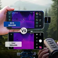 Тепловізор для смартфона на Android Xinfrared XH15 + тримач (90-00031), фото 9