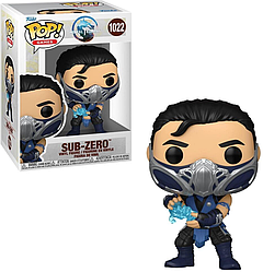Фігурка Funko Pop Мортал Комбат Саб-Зіро Mortal Kombat Sub Zero 10 см FP MK SZ 1022