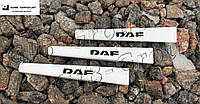 Накладки на дворники DAF XF 95-105. Белая порошковая покраска
