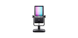 Cherry Xtrfy Мікрофон геймінговий NGALE R, Cardioid, USB-A, 2м, RGB, чорний