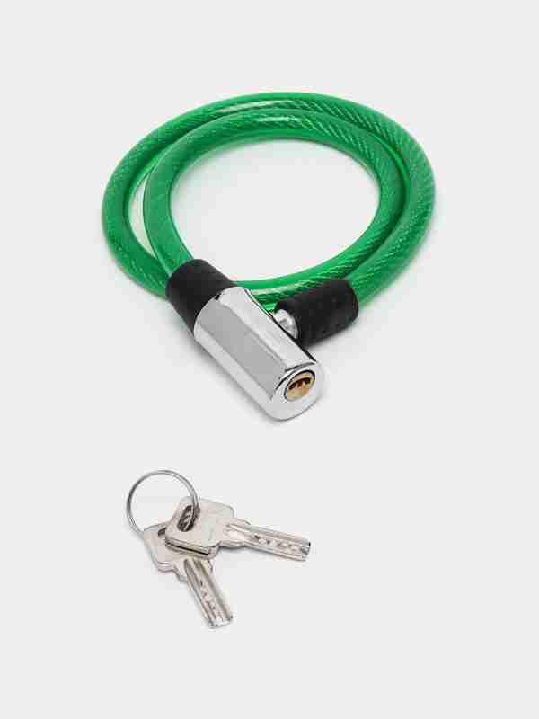 Замок "Метал" 8*650 мм ключ Зелений ORG, фото 1