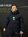 Костюм польовий софтшел Синій ДСНС Синій Soft Shell на флісі Gwild ТМ, фото 5