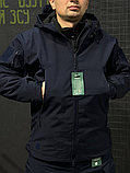Костюм польовий софтшел Синій ДСНС Синій Soft Shell на флісі Gwild ТМ, фото 6