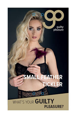 Стек з пір'ям GP SMALL FEATHER TICKLER PURPLE
