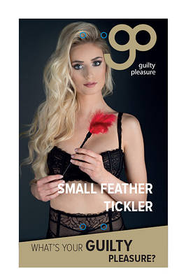 Стек з пір'ям GP SMALL FEATHER TICKLER RED