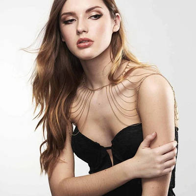 Ланцюжок на плечі Bijoux Indiscrets золотистий