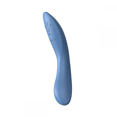 Вібратор для точки G Rave 2 We-Vibe, силіконовий, синій, 19.3 х 3 см