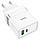 Мережевий зарядний пристрій HOCO N21 Topspeed PD30W+QC3.0 charger White, фото 4