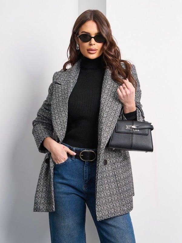 Жіночий піджак із кишенями, фото 1