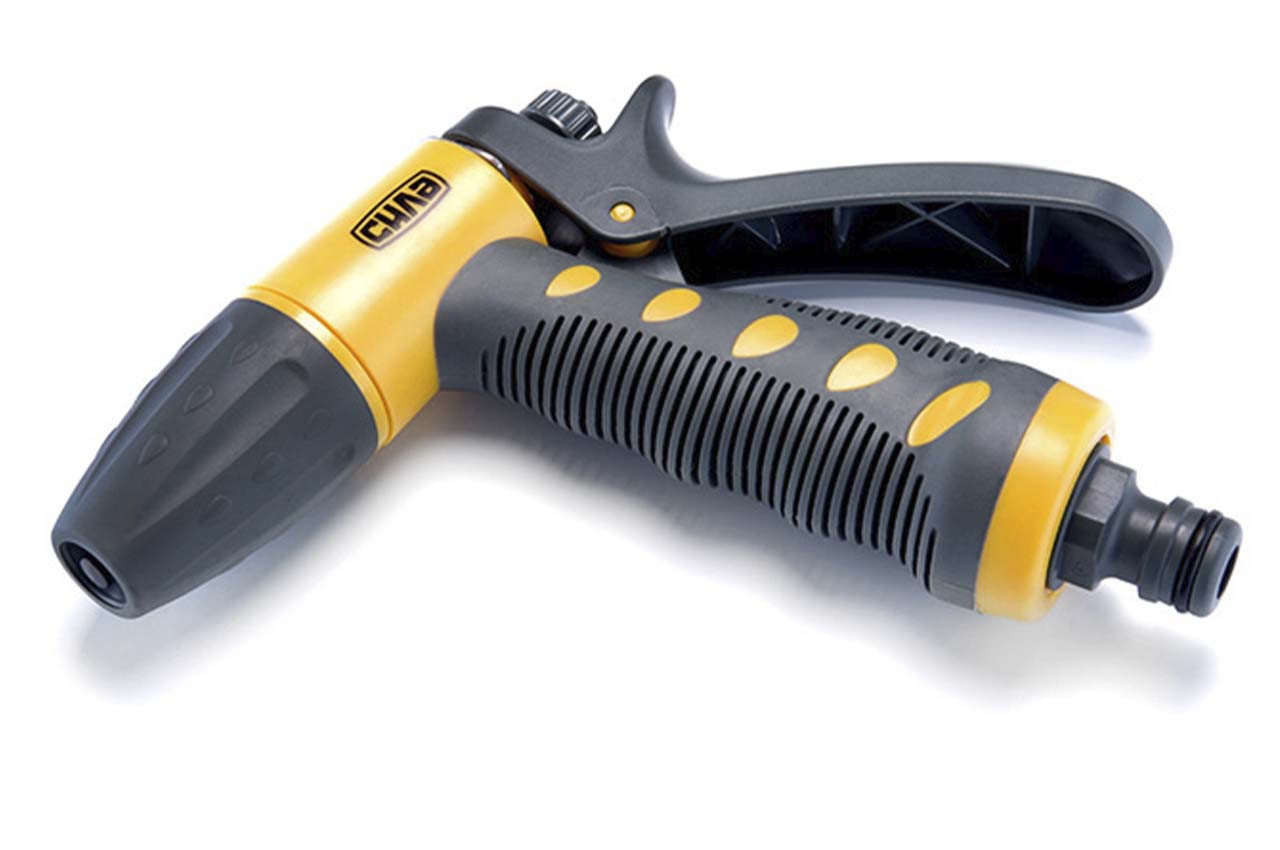 Пістолет для поливу Сила 1/2" пластиковий, струменевий, Китай (551225)