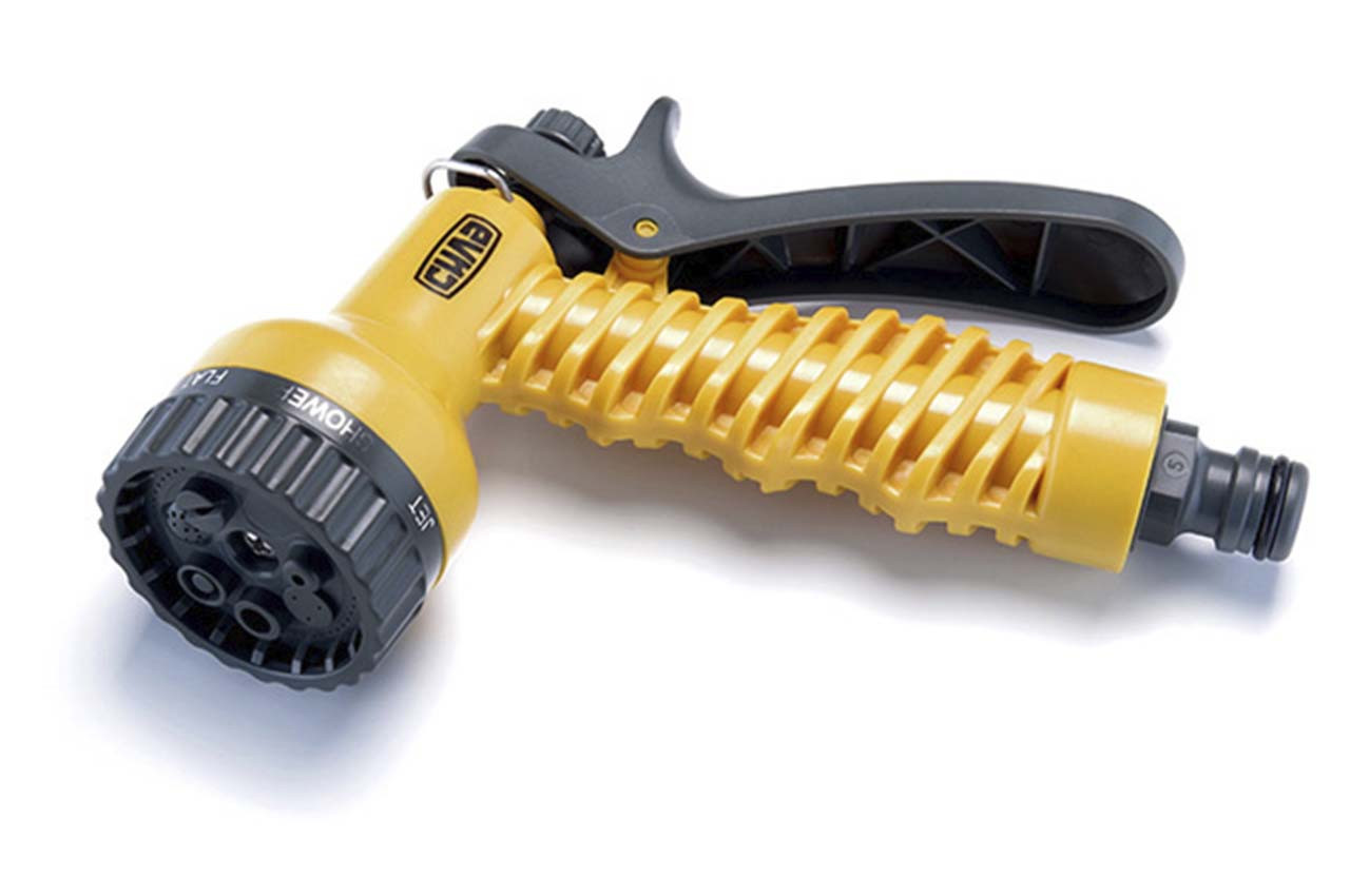 Пістолет для поливу Сила 1/2" пластиковий, 7 режимів струменя, Китай (551228)