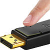 Кабель UGREEN DP102 DisplayPort Male to Male 1m, Black, фото 3