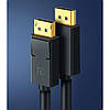 Кабель UGREEN DP102 DisplayPort Male to Male 1m, Black, фото 4