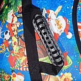 Тюбінг для катання 100 см "Новий рік" (Оксфорд, ПВХ) — надувні санки ватрушка для снігу та гірки, зимові тюбін, фото 4