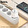 Мережевий зарядний пристрій HOCO N40 Mighty single port PD20W charger set(Type-C to Type-C) White, фото 6