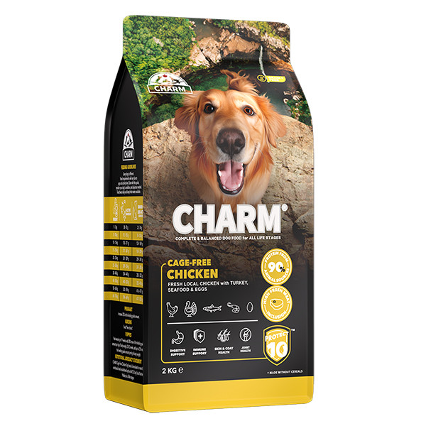 Сухий беззерновий холістик корм для собак Charm Cage-Free Chicken курка вільного вигулу 2 кг (1001249)