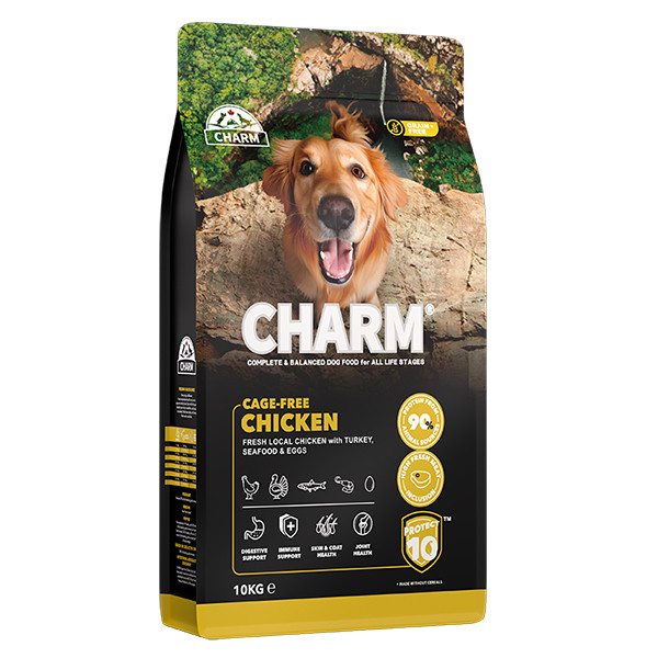 Сухий беззерновий холістик корм для собак Charm Cage-Free Chicken курка вільного вигулу 10 кг (1001263)