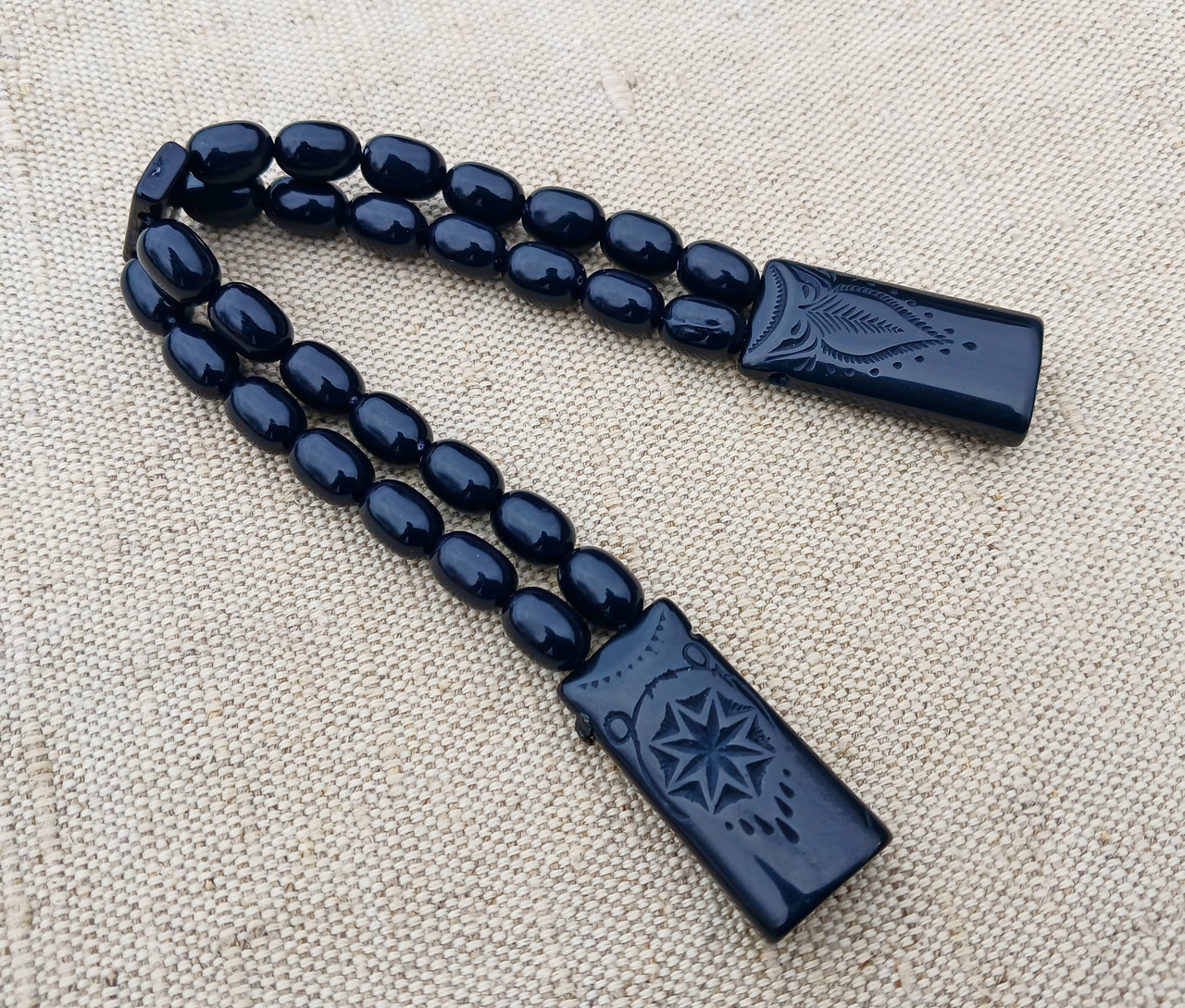 Чотки перекидні з намистин "Зірка" довжина 22см.