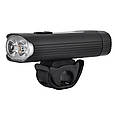 Фара велосипедна GREY`S LED MicroUSB 1000 Люмен 4800mAh 3.7V 2*18650 IPX4 чорний, фото 2
