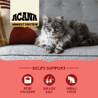 Сухий корм для домашніх котів ACANA Highest Protein, Indoor Cat Recipe  1,8 кг / Корм для котів, фото 6