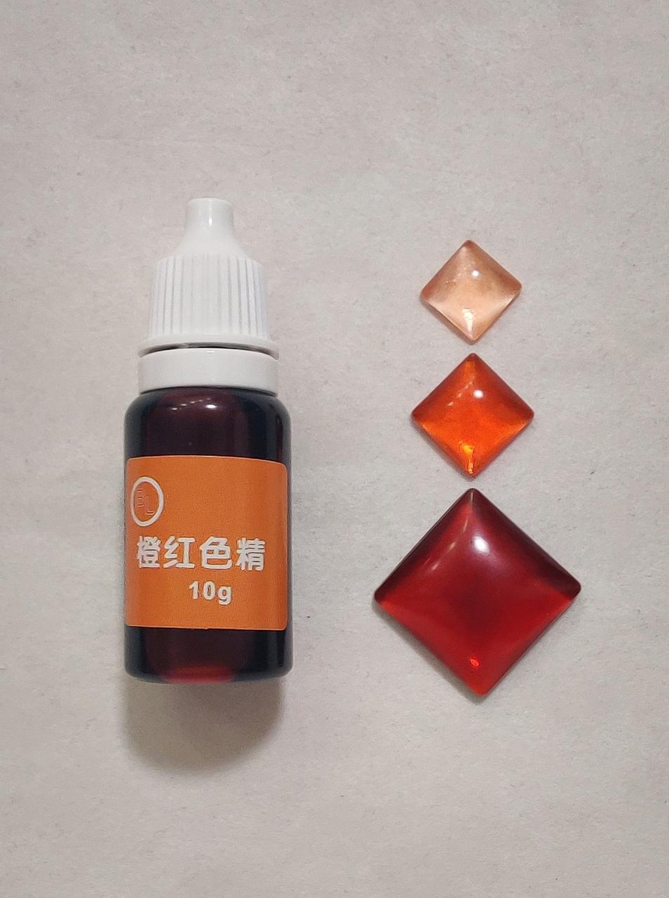 Барвник для епоксидної смоли, Помаранчевий, 10 г, фото 1