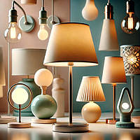 Настільні лампи