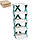 Підставка полиця для взуття пластикова універсальна на 4 секції 64*23*25см бірюзова, фото 3
