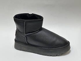 Жіночі зимові уггі HENGJI чорні 283-1