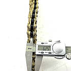 Ланцюг приводу колеса мотоцикла посилений 520Н 128 ланок якісний із замком, фото 4