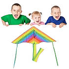 Повітряний змій C 40028 112х65см хвіст 95см Різнокольоровий, фото 2