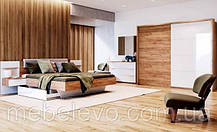 Банкетка Асті / Asti 160 500х1645х355мм дуб крафт + білий глянець Миро-Марк, фото 5