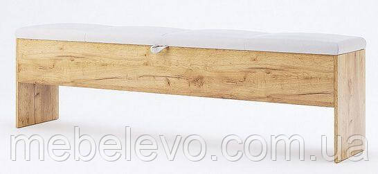 Банкетка Асті / Asti 180 500х1845х355мм дуб крафт + білий глянець Миро-Марк