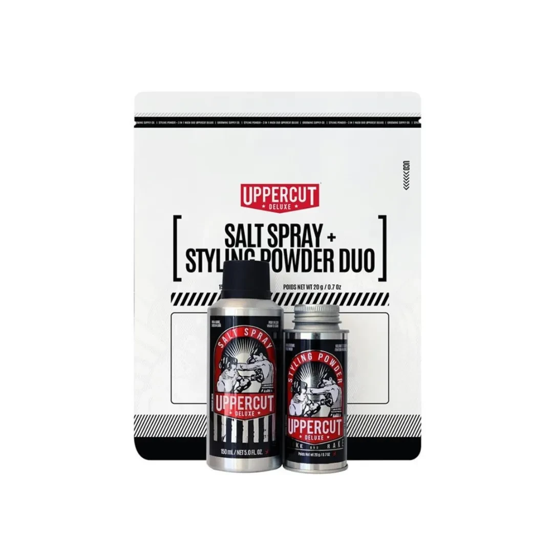 Подарунковий набір Uppercut Salt Spray & Styling Powder Duo