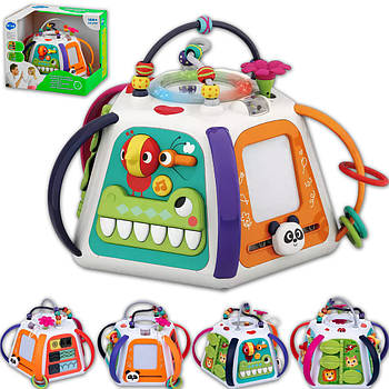 Ігровий центр з 6 сторонами та 18 іграми Limo Toy FT 0006 Зі звуковими та світловими ефектами