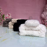 Пухнасті квадратні крабики на волосся, фото 2