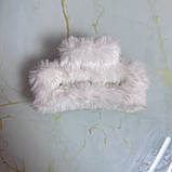 Пухнасті квадратні крабики на волосся, фото 6