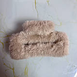 Пухнасті квадратні крабики на волосся, фото 4