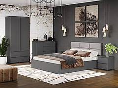 Спальня Лайт-3 (модульна) Графіт