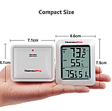 Термогігрометр ThermoPro TP60C (-20 ~ +70°C; 10~99%; ±1.1°C; ±3%) з віддаленим датчиком T° та RH% до 150 м, фото 10