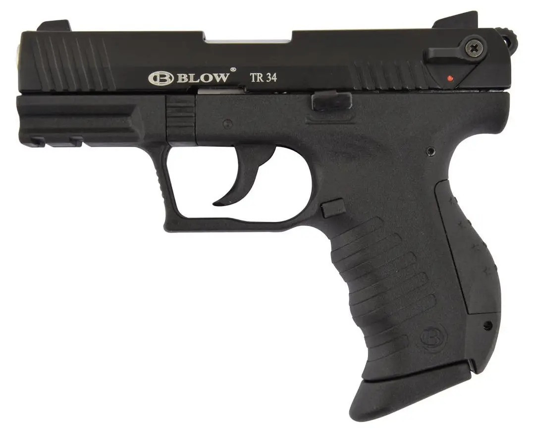 Стартовий пістолет Blow TR 34 (Black) Сигнальний пістолет Шумовий пістолет