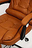 Крісло офісне Diego D2 коричневе, фото 6
