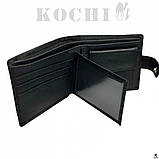 Гаманець чоловічий Kochi K120 H09 чорний, фото 5